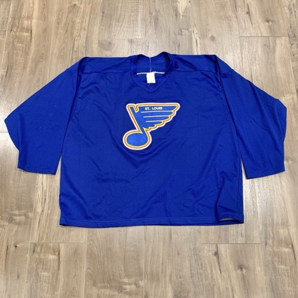 Vintage St. Louis Blues NHL Hockey Jersey #26 CCM‎ Air Knit Maska Men's XL